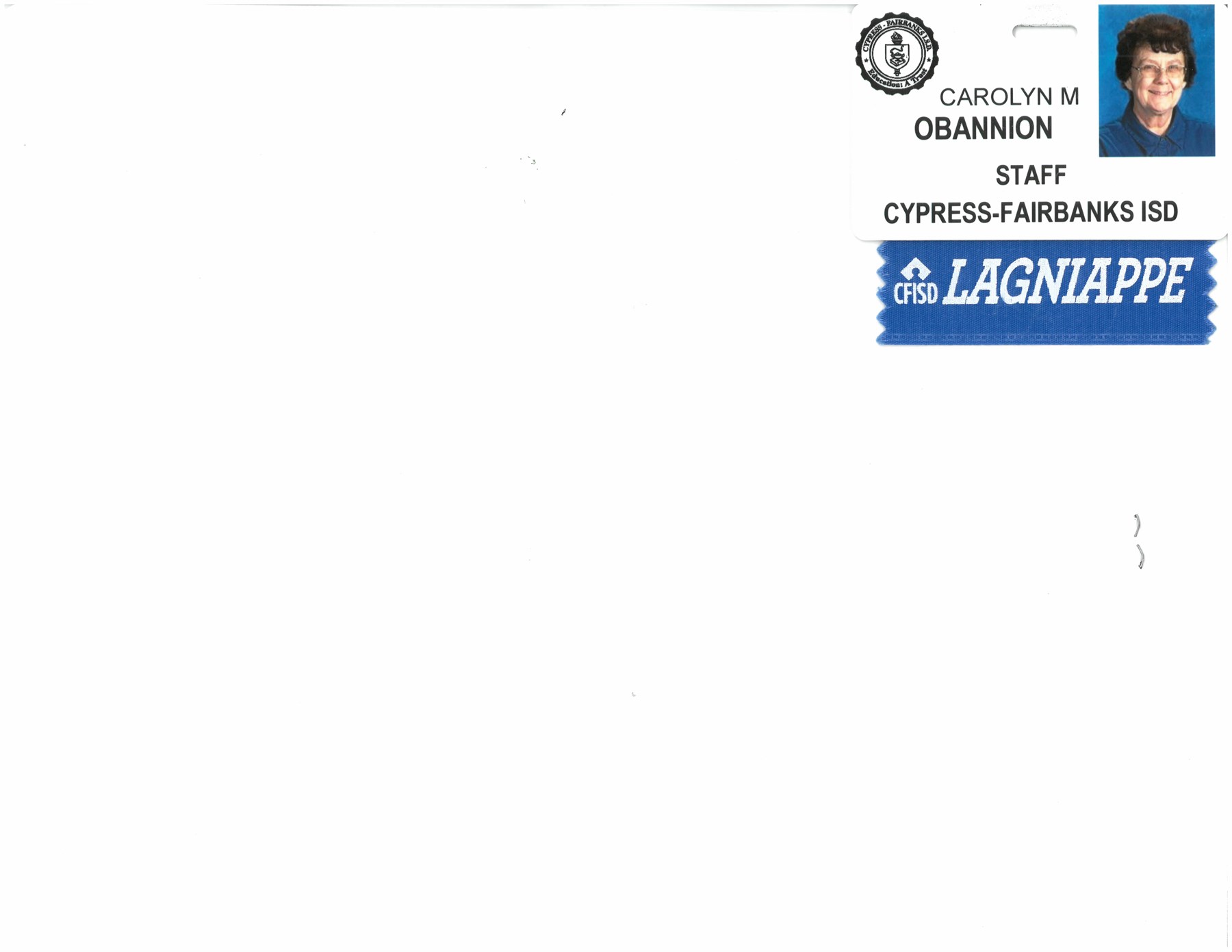 Obituary of Carolyn O'Bannion