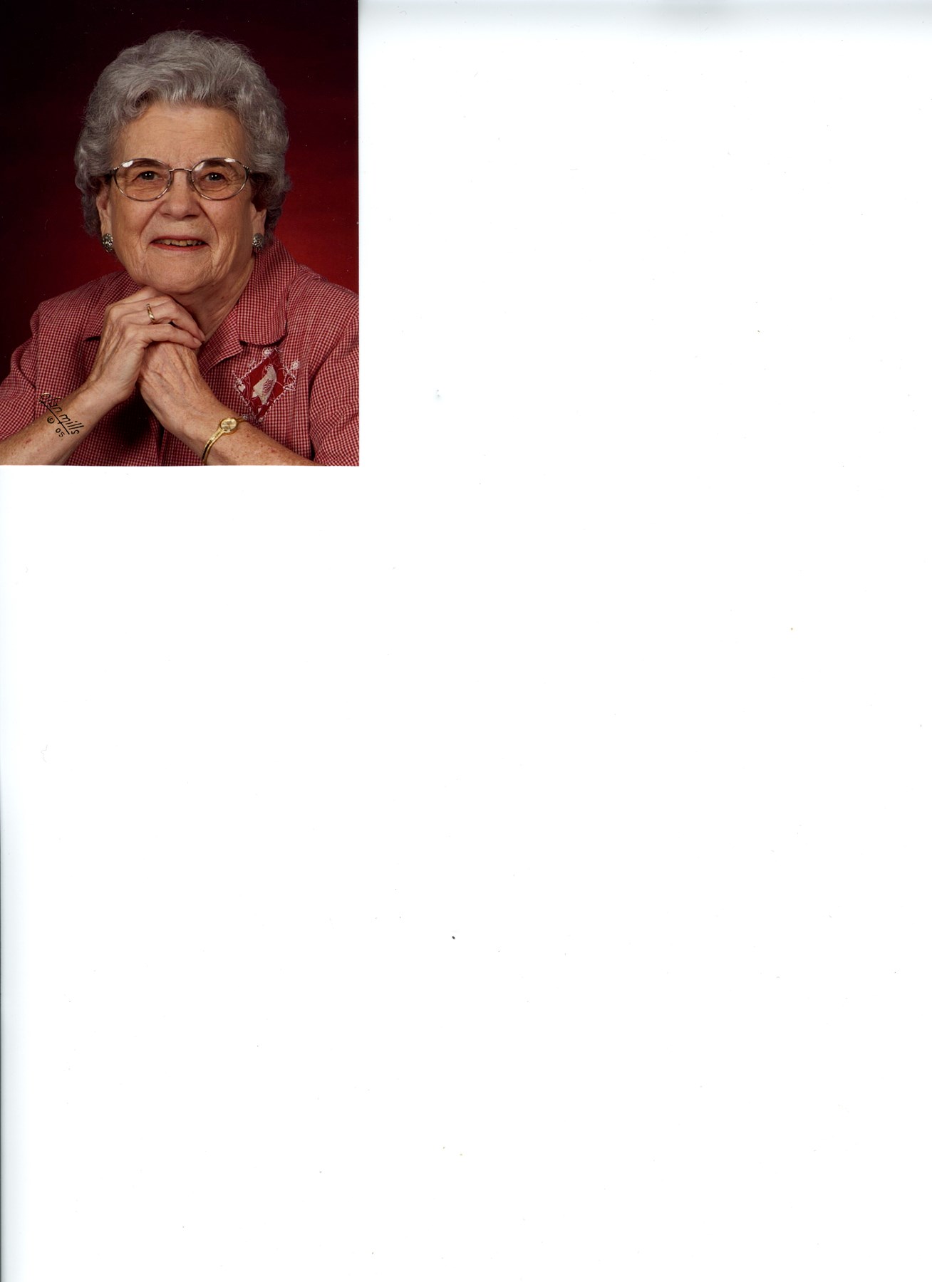 Obituary of Ida Evelyn Cook