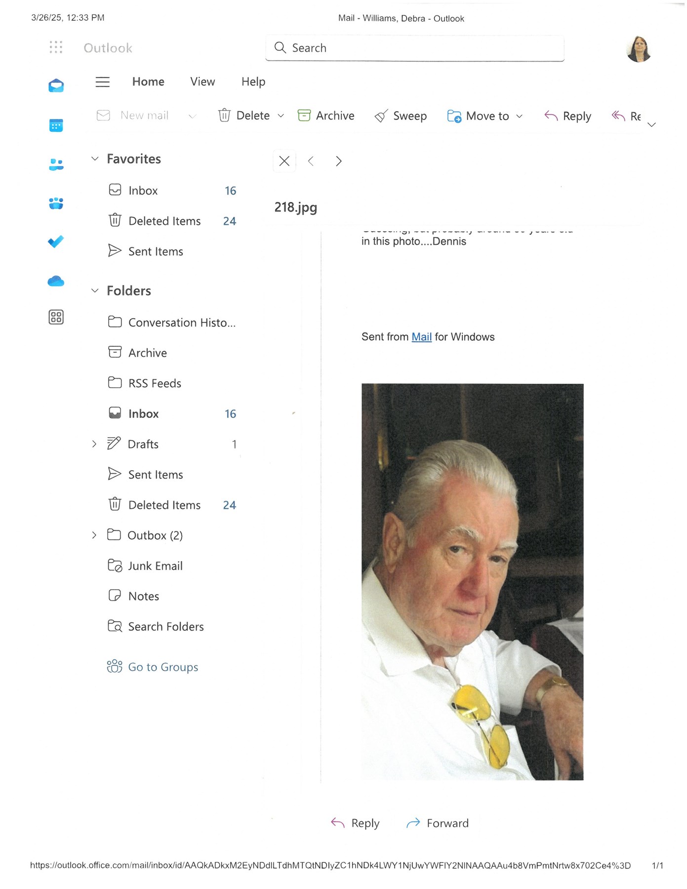 Obituary of Dennis Richard Connolly