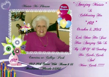 Obituario de Mary Martyn Mc Pherson