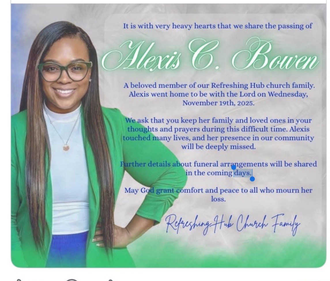 Obituary of Alexis Chanell Bowen