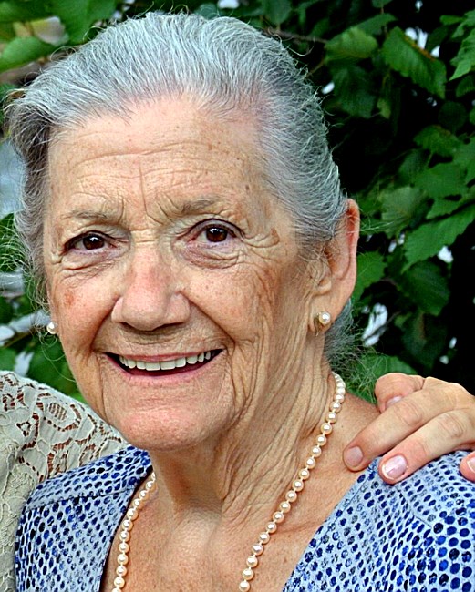 Avis de décès de Léonie Caron (Corriveau)