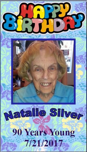 Obituary of Natalie Silver