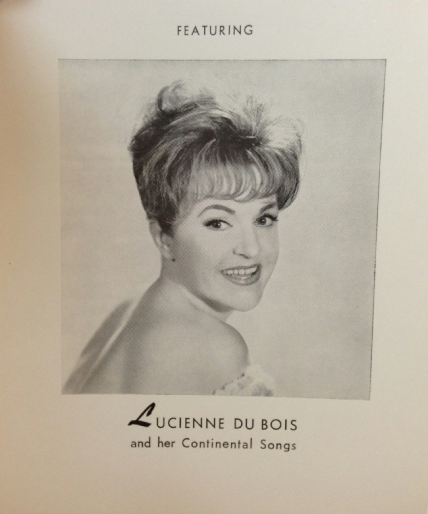 Obituary of Fernande "Lucienne Du Bois" Potts