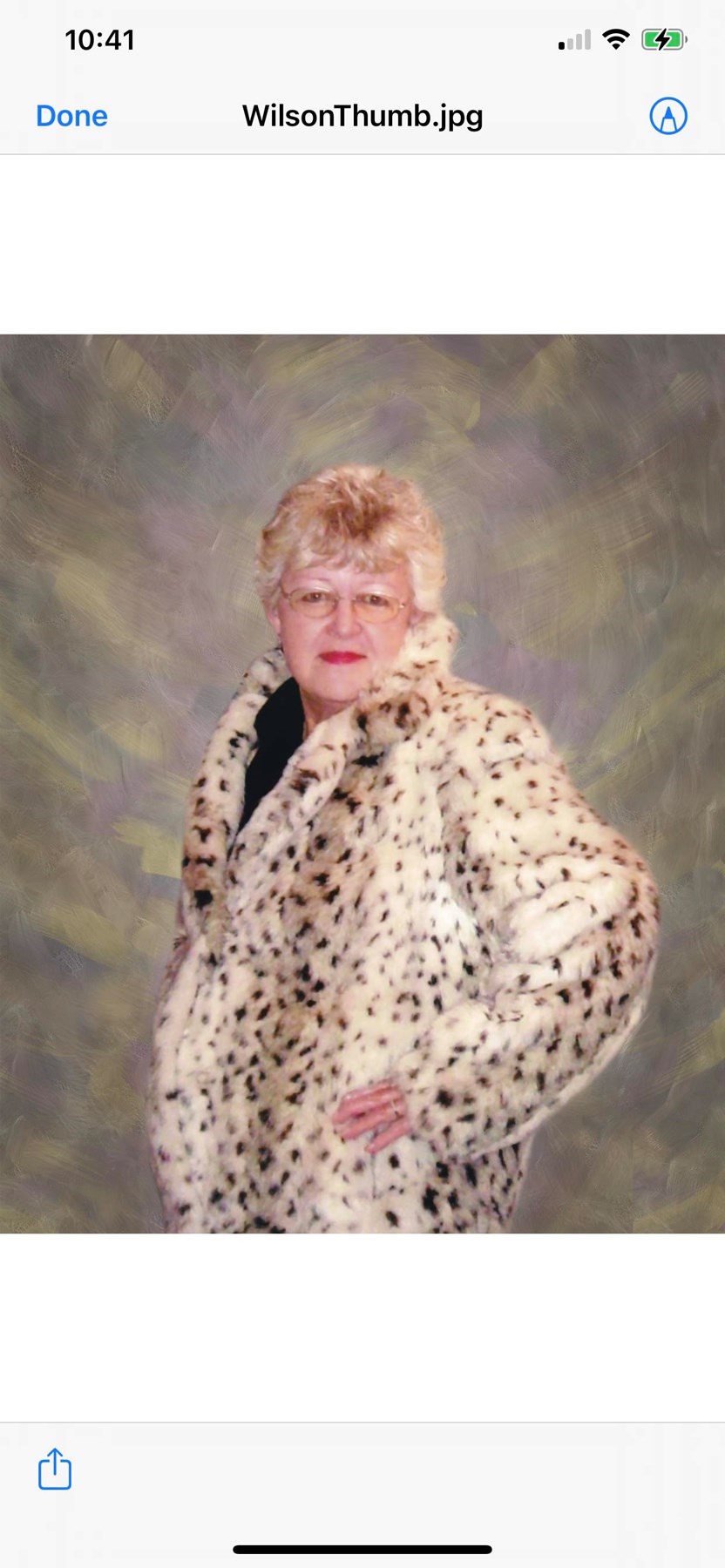 Obituary of Joyce Cordelia Wilson