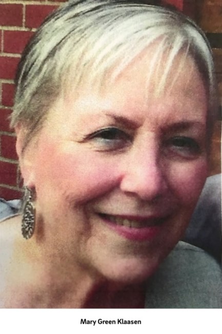 Obituary of Mary G. Klaasen
