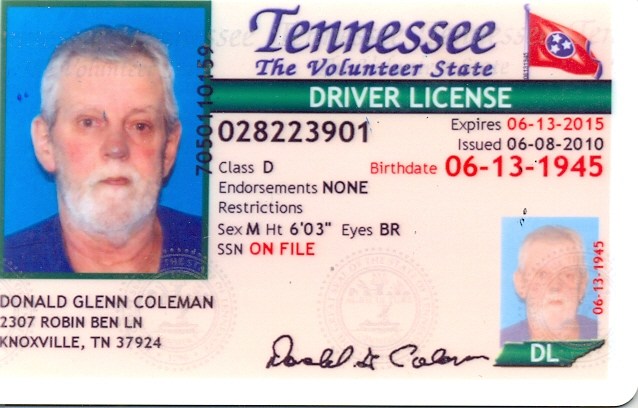 Obituary of Donald Glenn Coleman