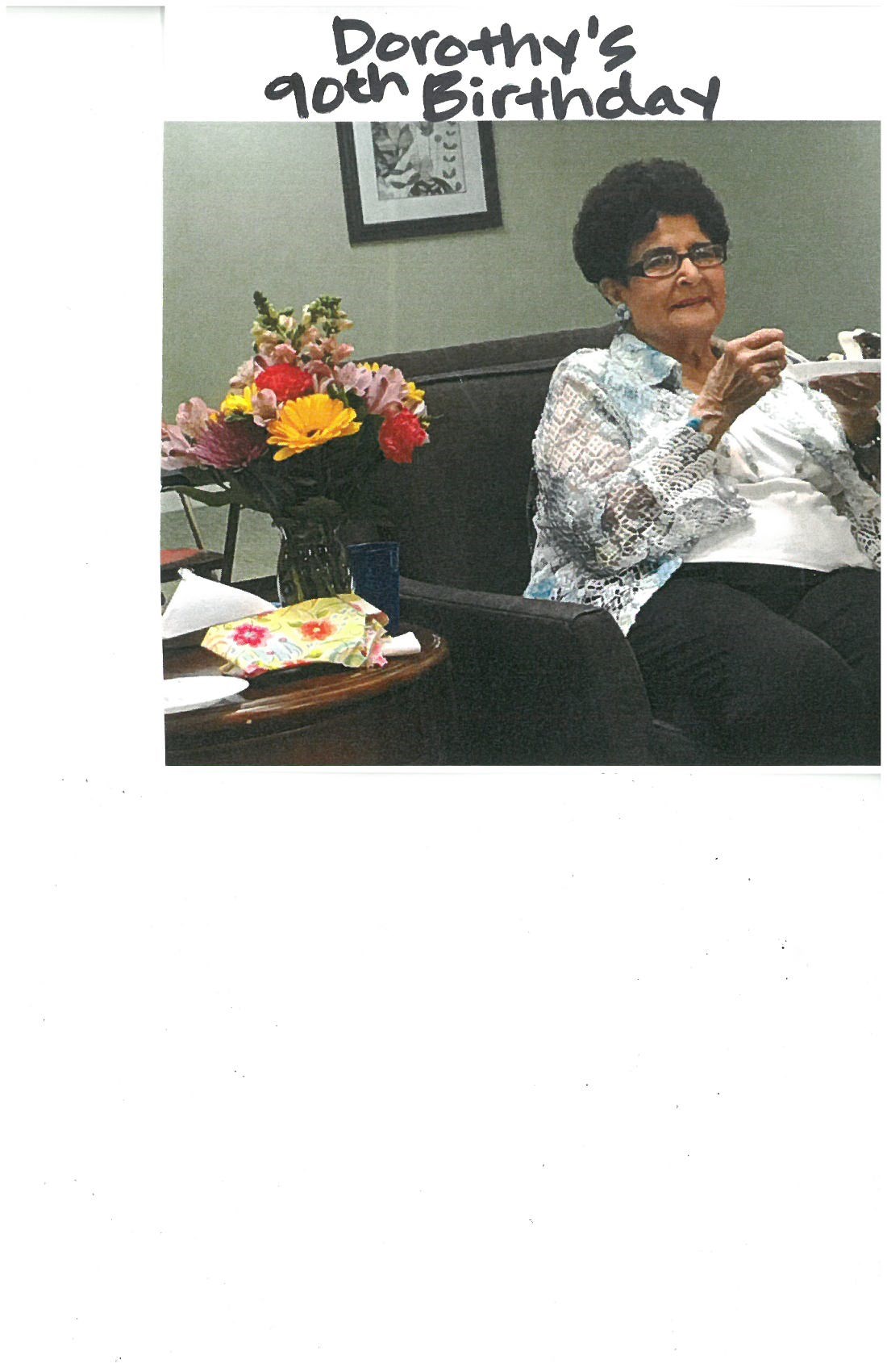 Obituary of Dorothy Williams