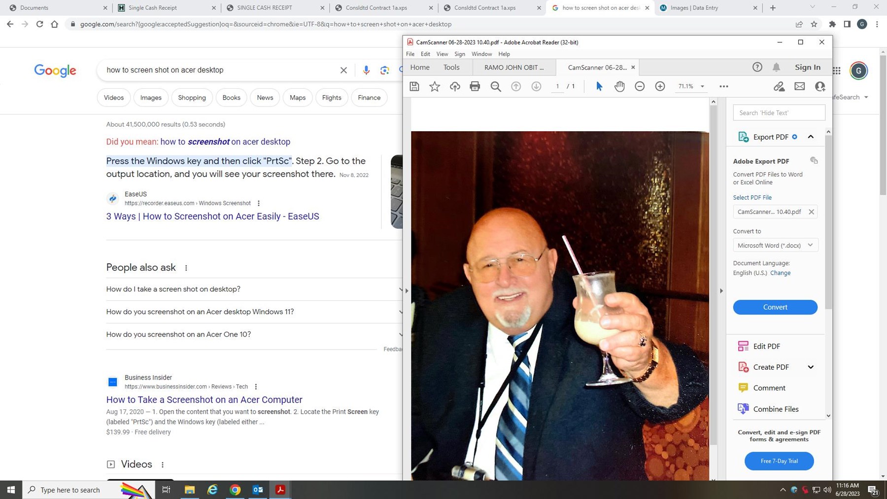 Obituary of John Ramo