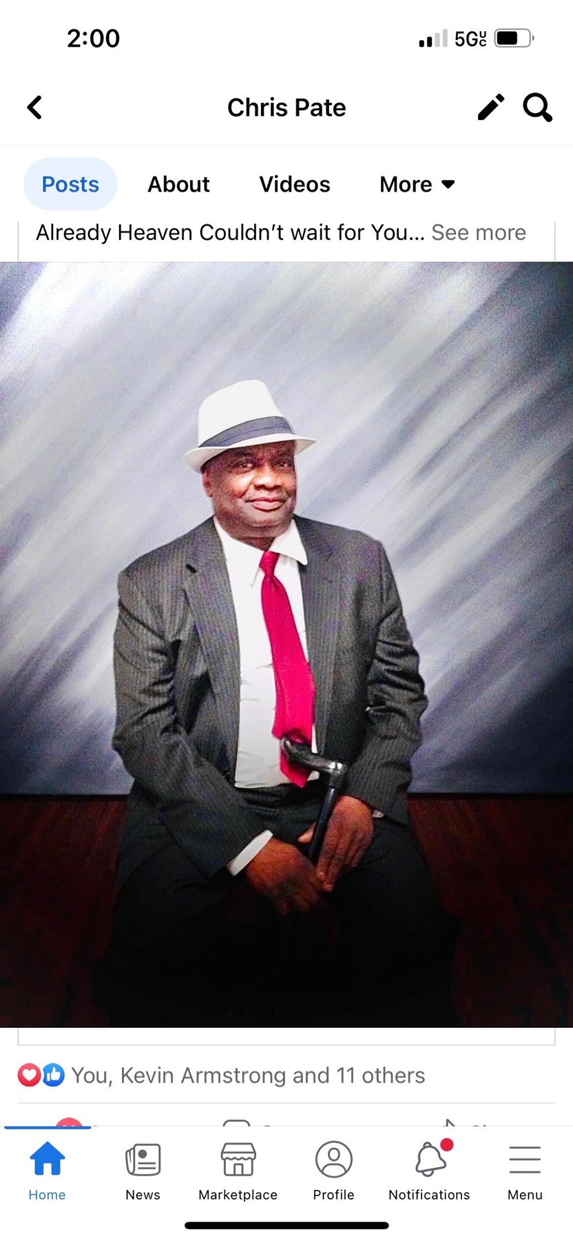 Obituary of Willie Pate Jr.