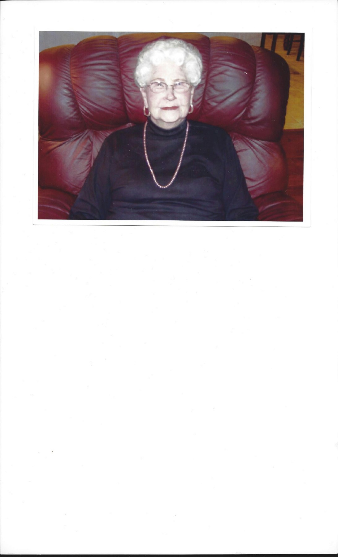 Obituary of Ruth Naomi Huffman