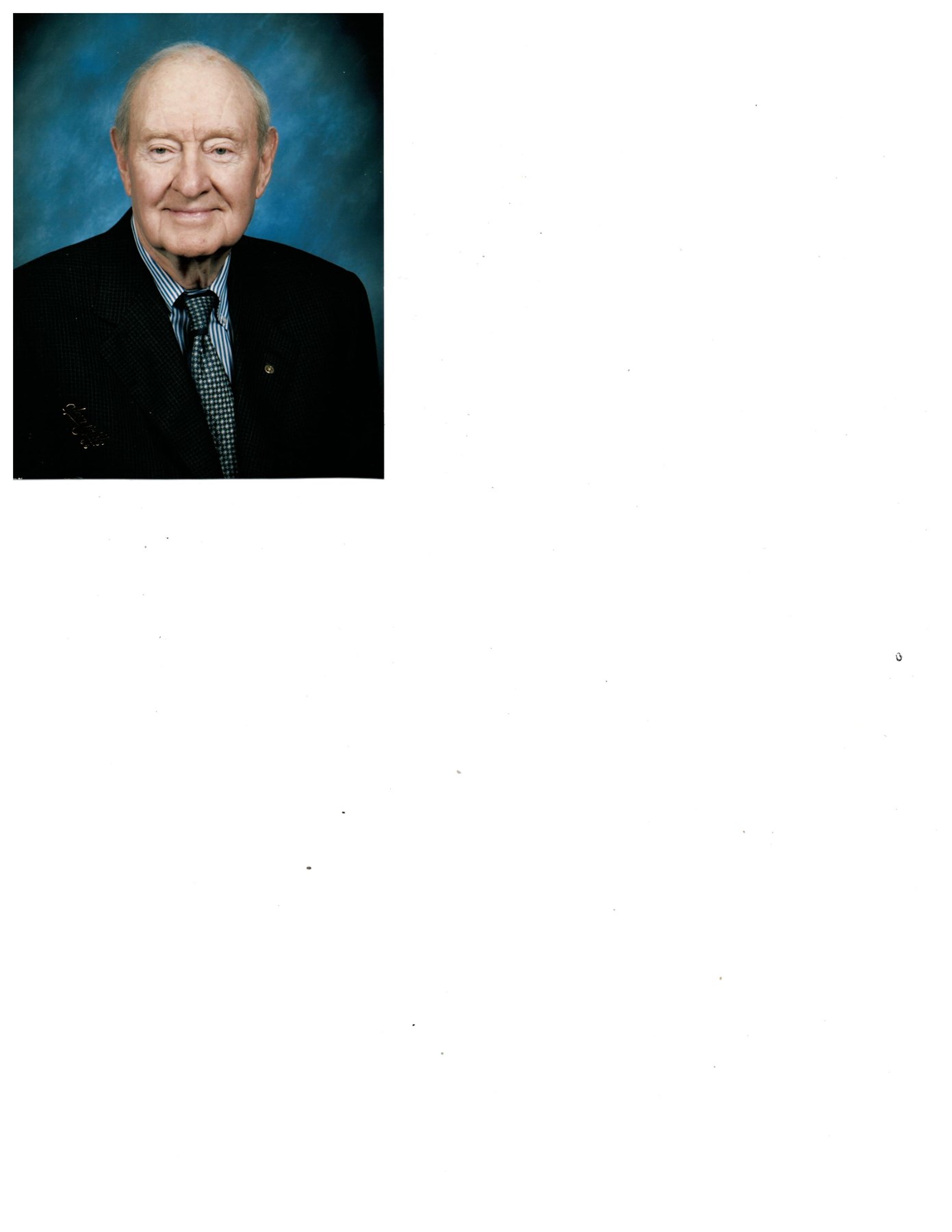 Avis de décès de Melvin Robert Arnold