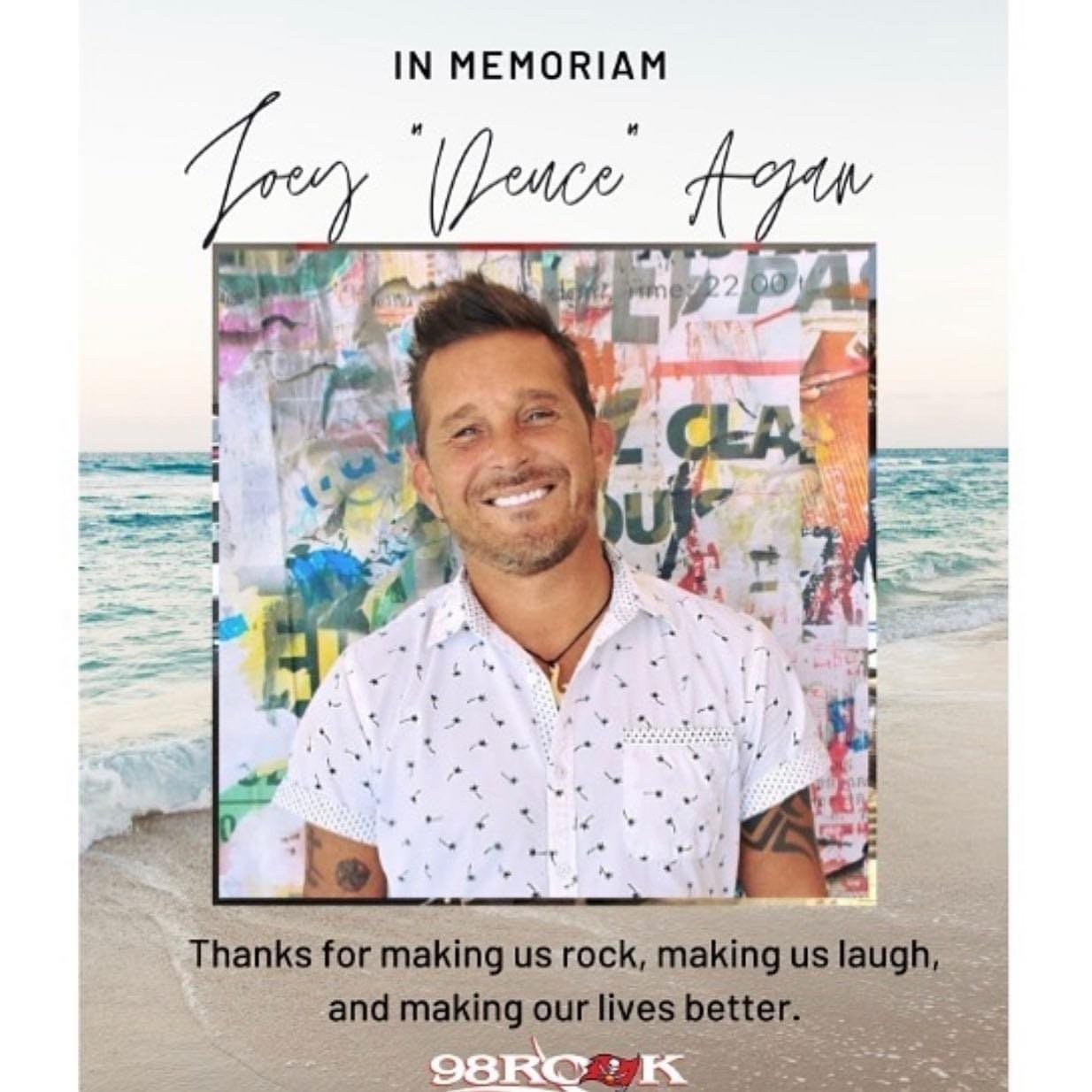 Obituary of Joey "Deuce" Agan