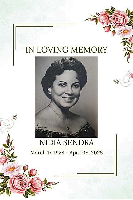 Obituary of Nidia G. Sendra