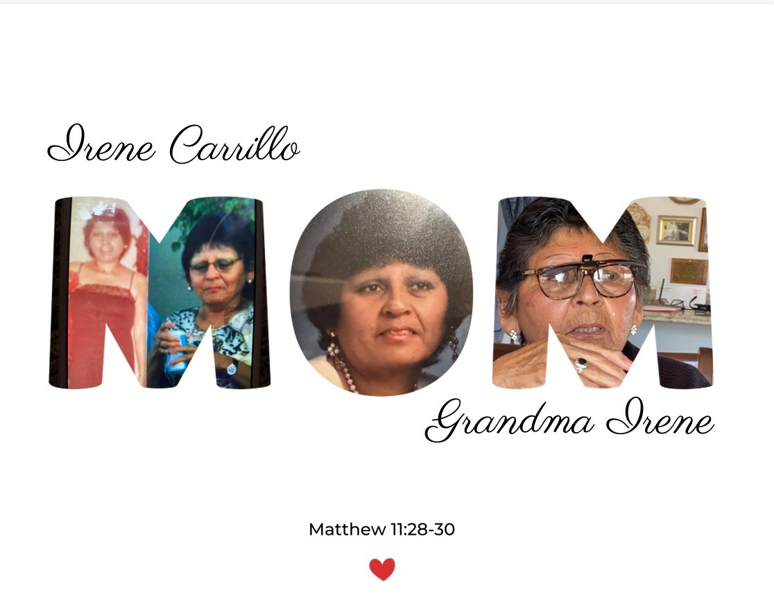 Obituary of Irene Carrillo