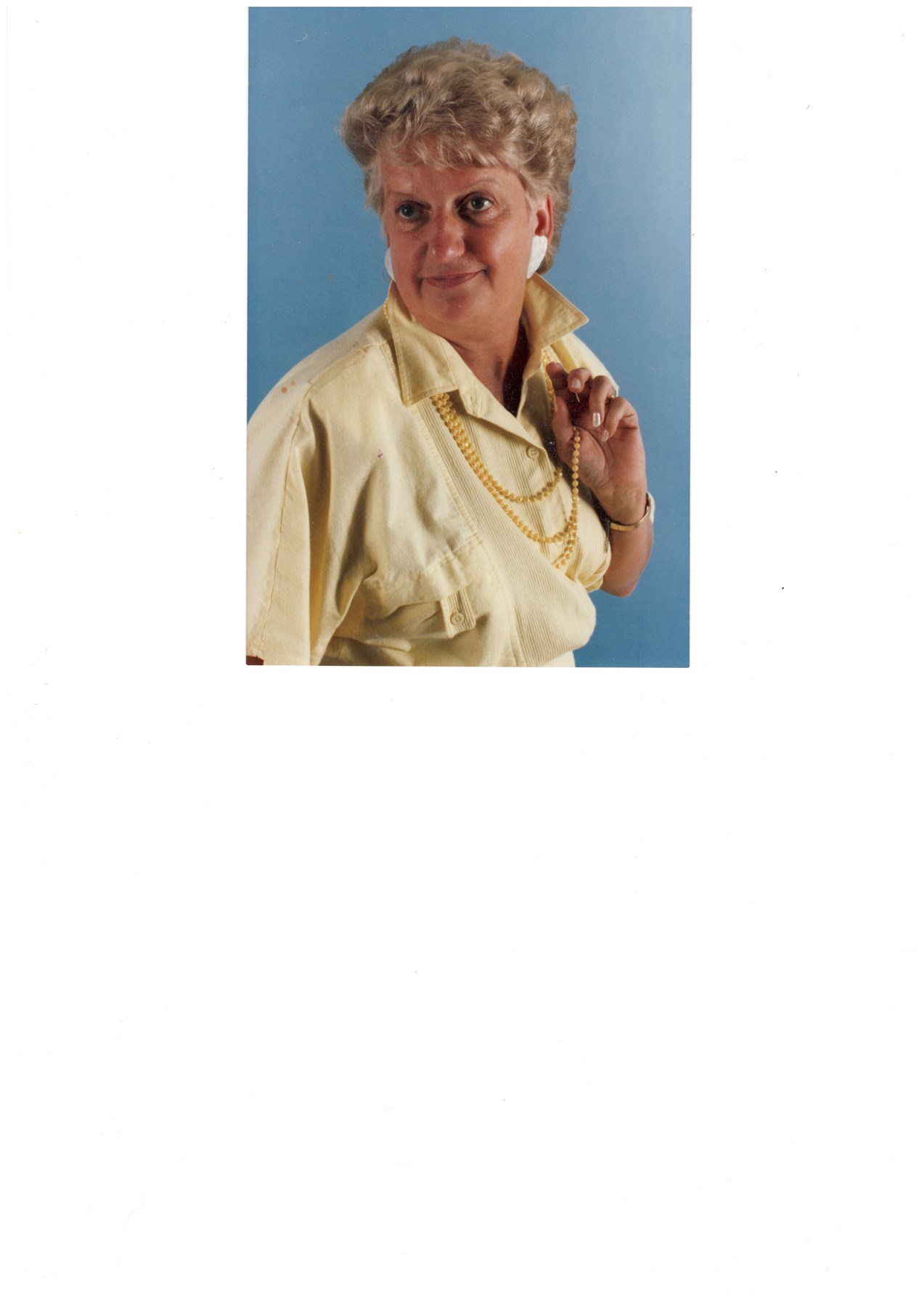 Avis de décès de Pauline Briere