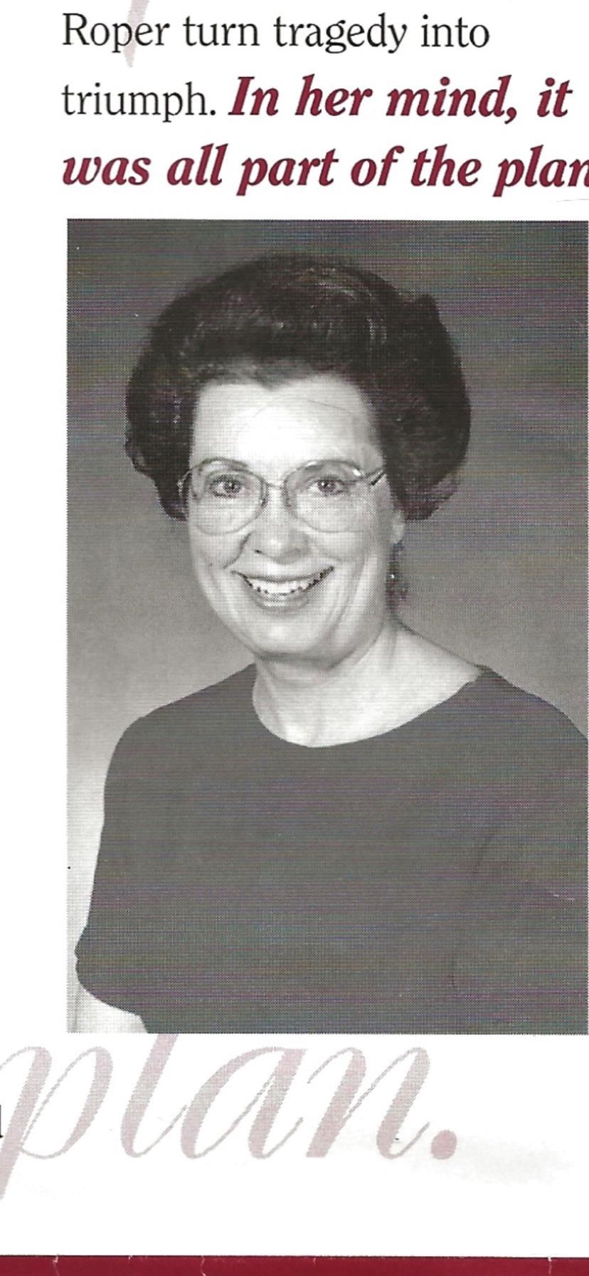 Obituary of Betty Roper