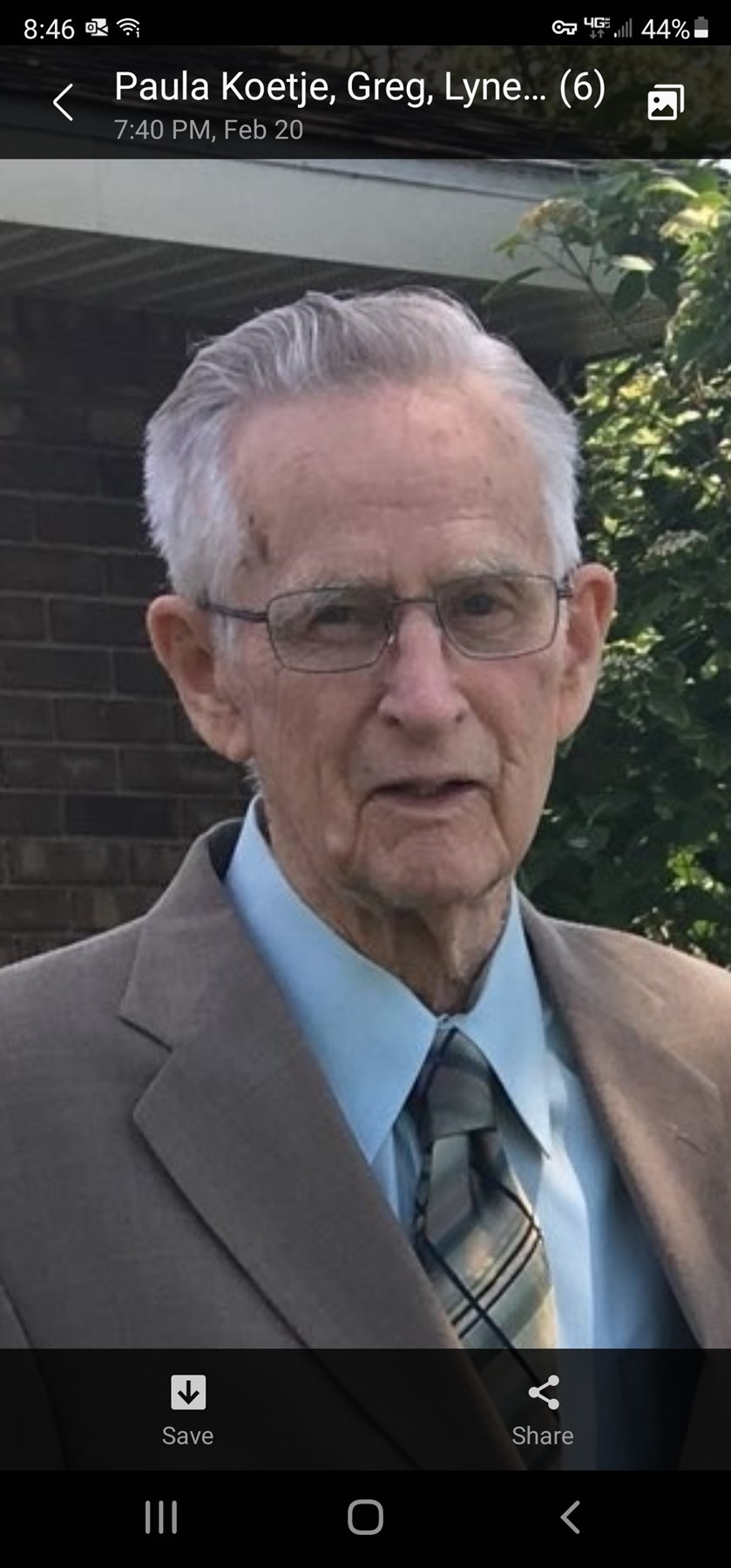 Obituary of Henry J Tamminga