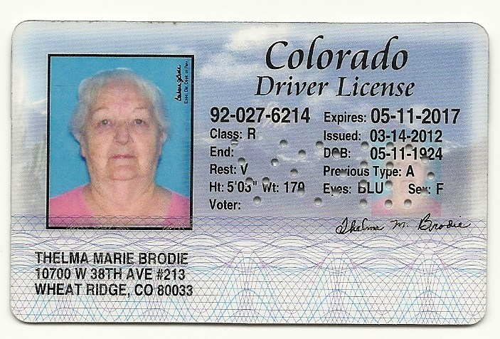 Obituary of Thelma Marie Brodie