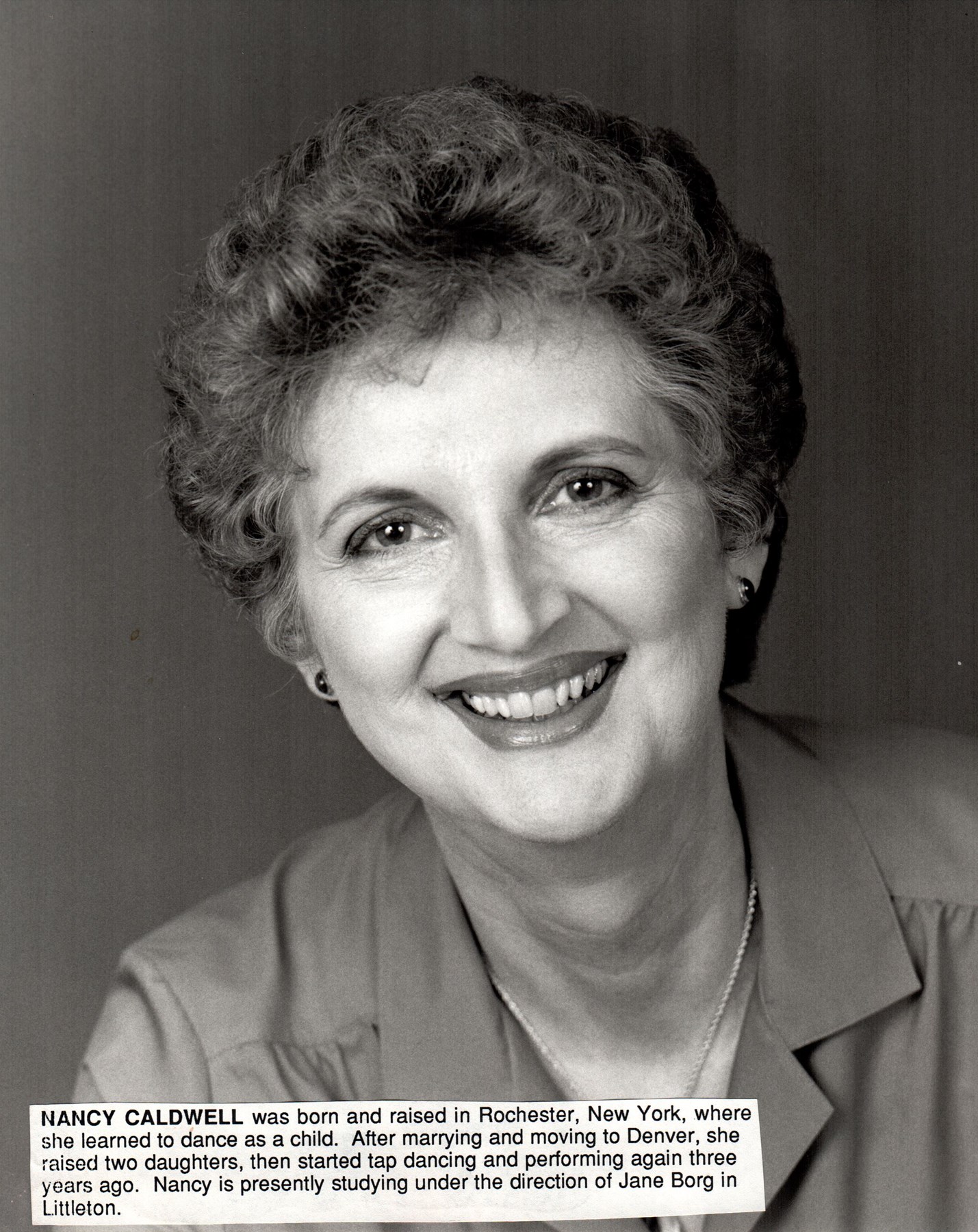 Obituary of Nancy Caldwell