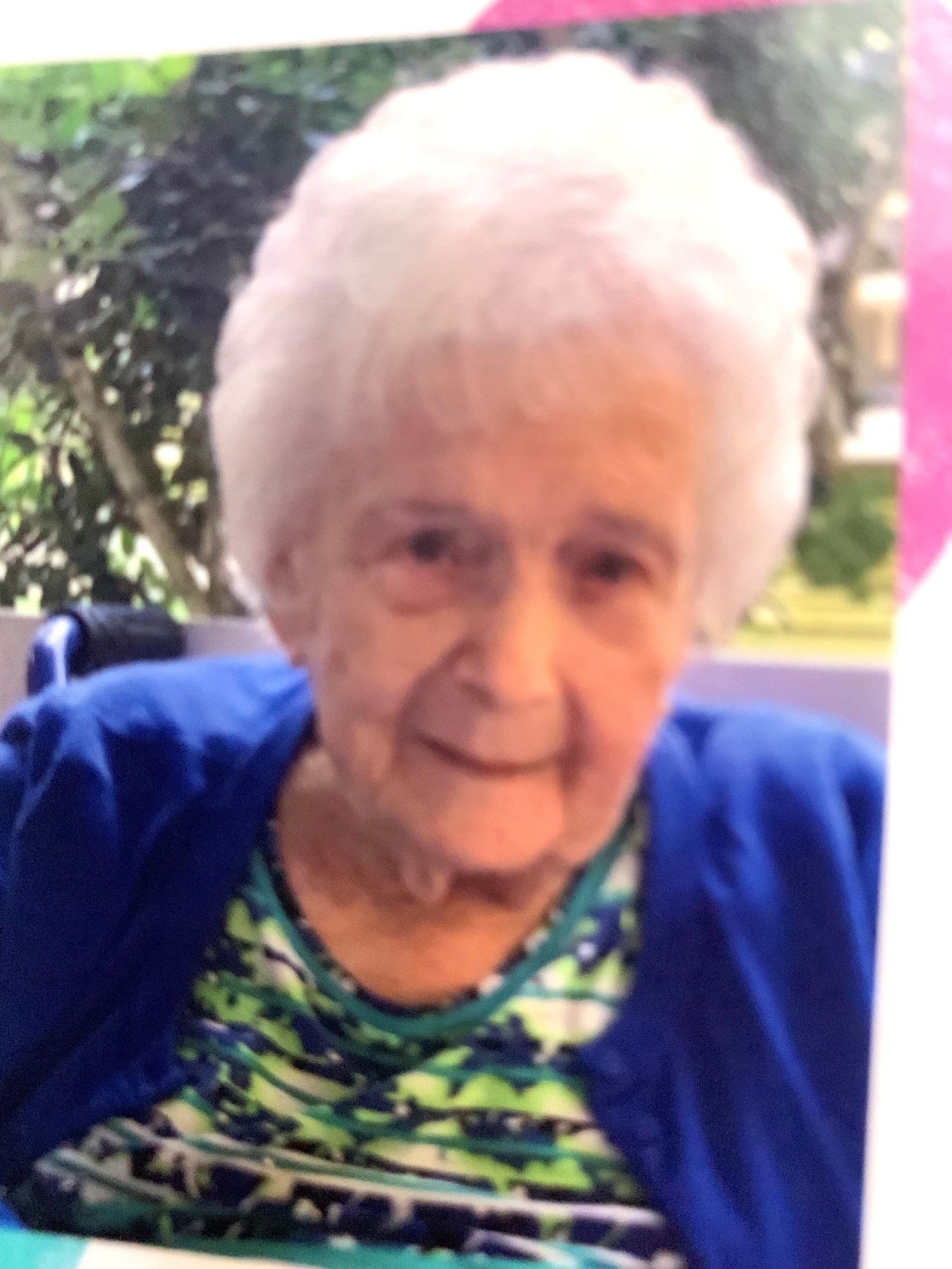 Avis de décès de Eloise A. Long