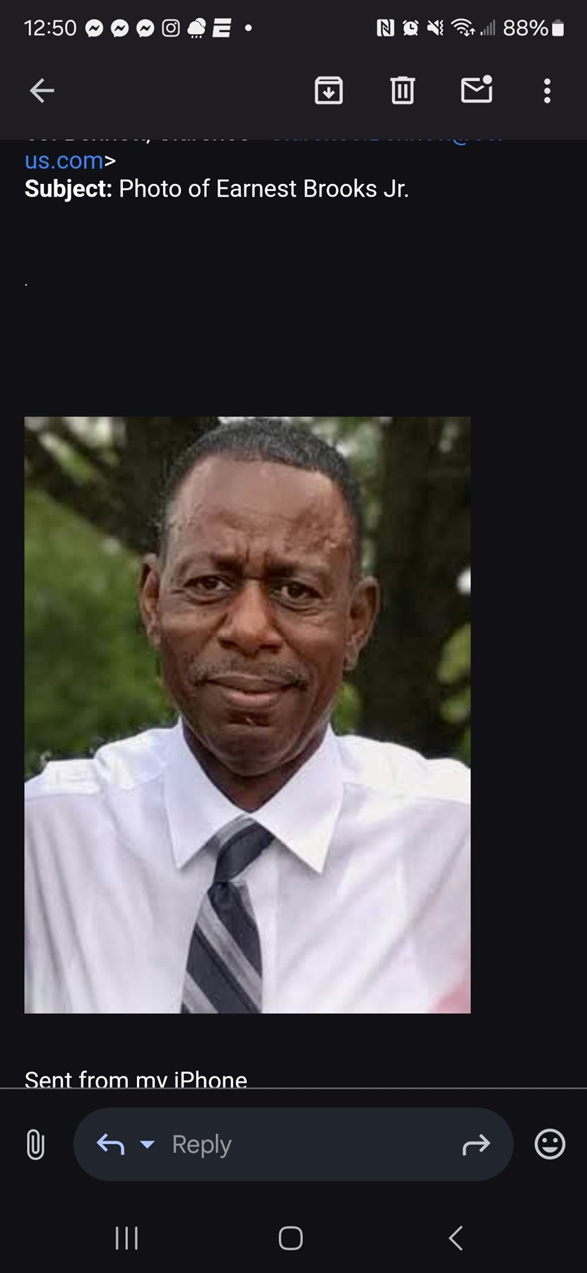 Obituary of Earnest Dell Brooks Jr.