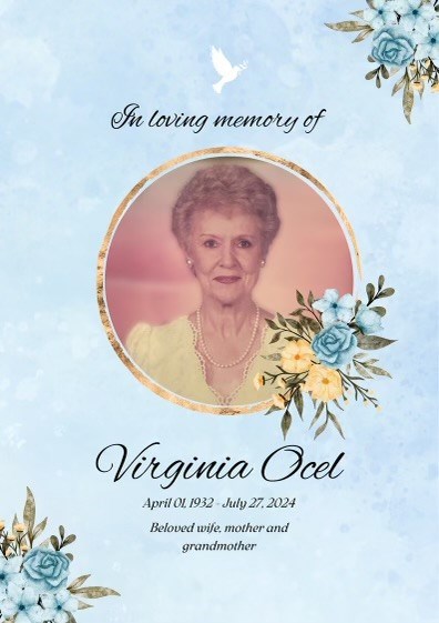 Obituary of Virginia S. Ocel