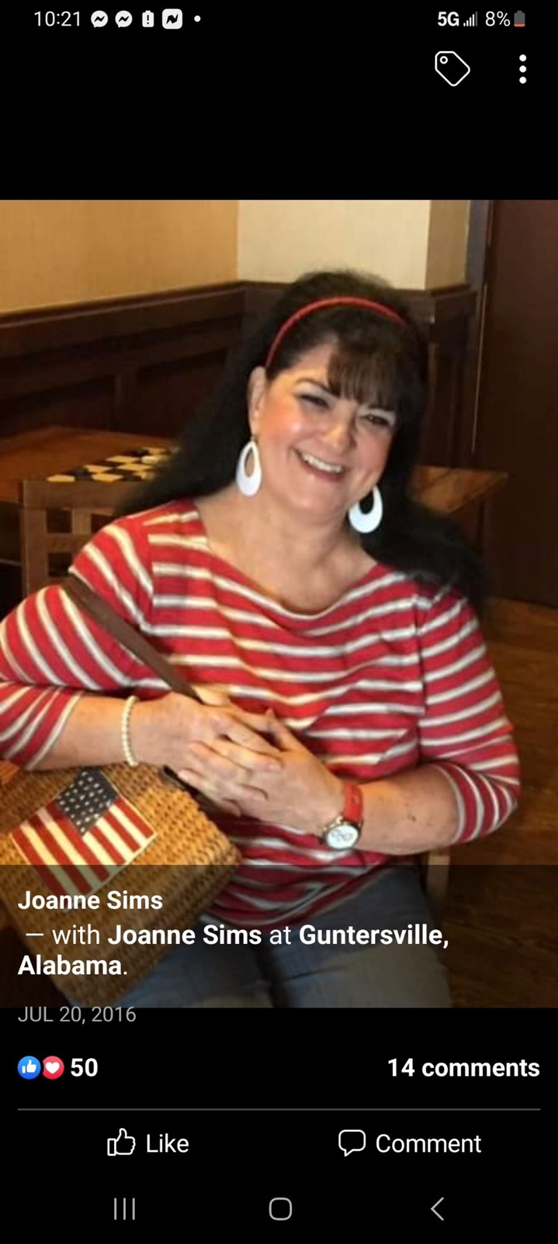 Obituary of JoAnne Sims