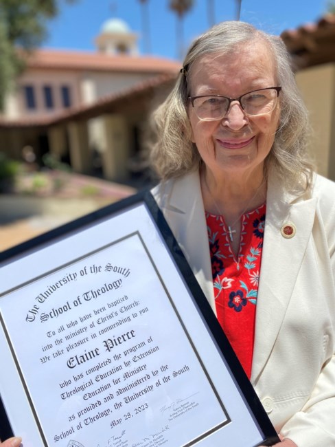 Avis de décès de Elaine Frances Pierce