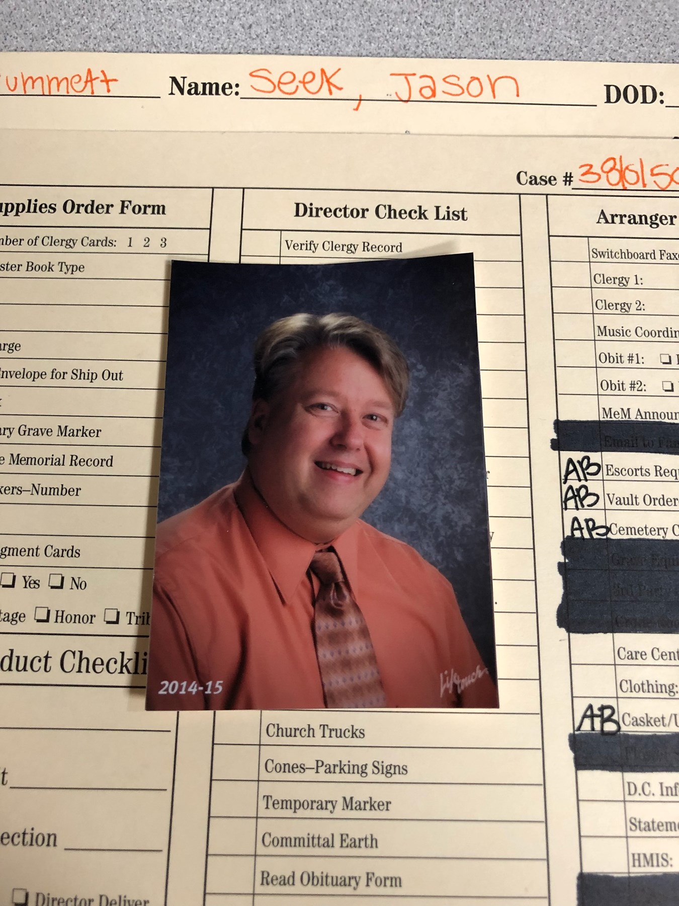 Obituary of Jason Brian Seek