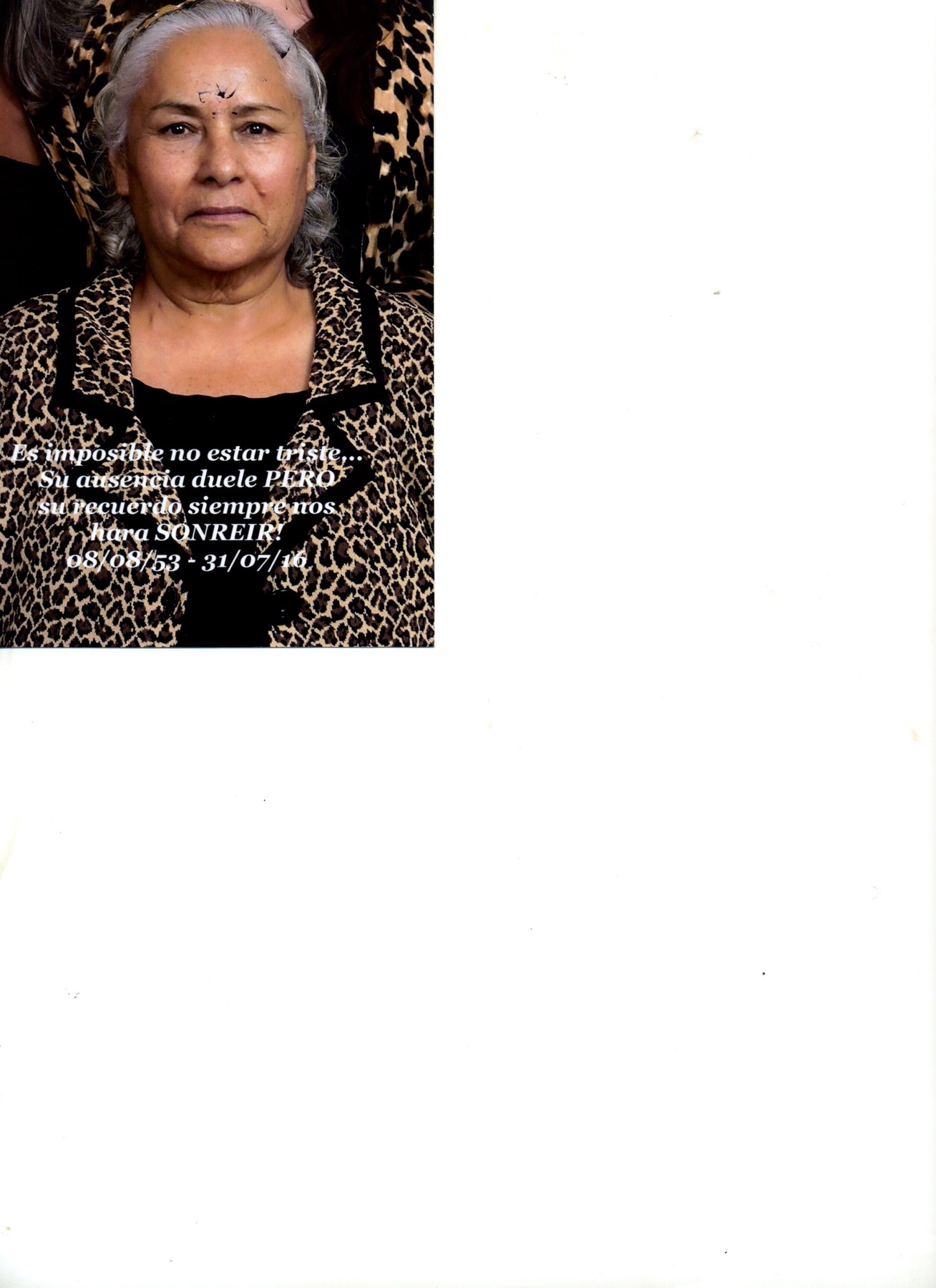 Obituary of Ma. Eva Nunez Rodriguez