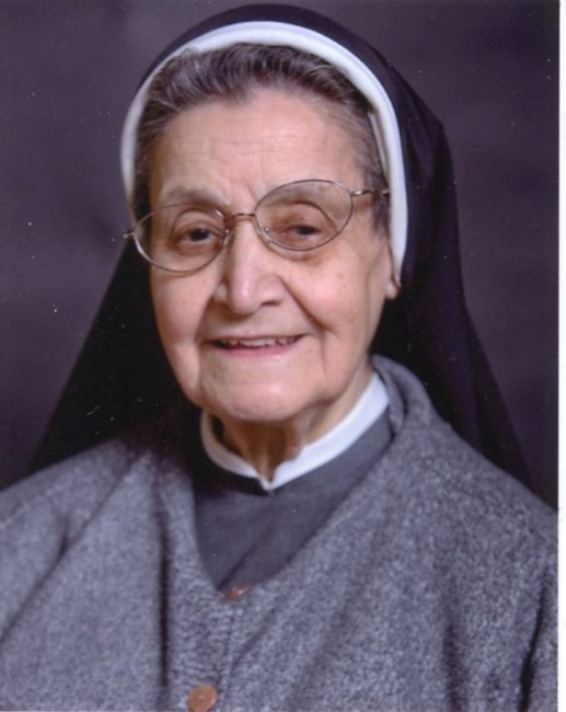 Obituario de Sr. Josephine Santacruz, Bethl.