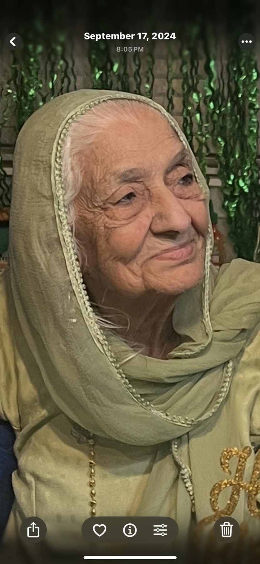 Obituary of Jagir Kaur Nijjar