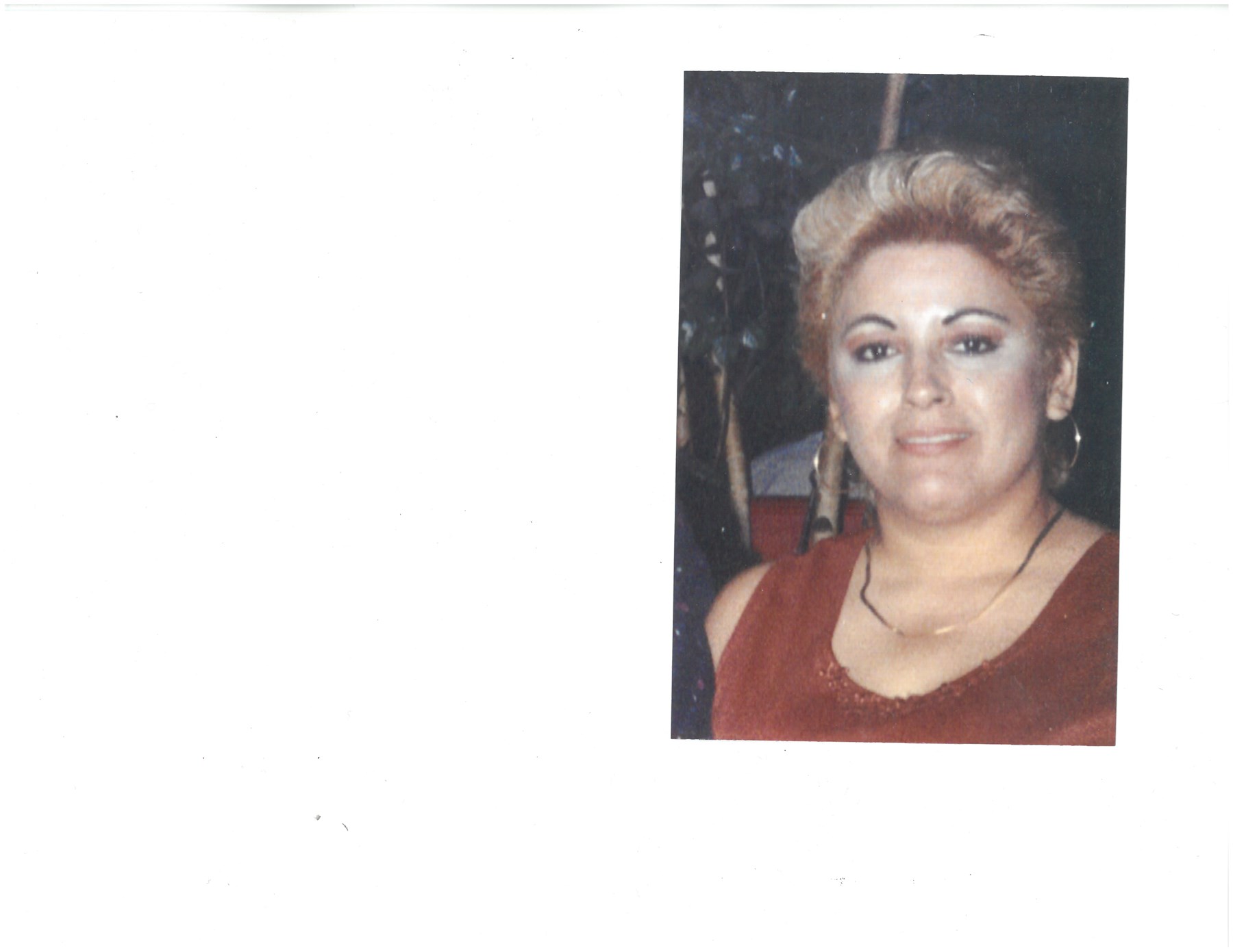 Obituary of Elizabeth Ramirez