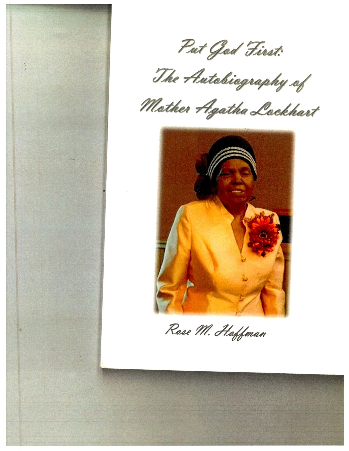 Obituary of Agatha Lockhart