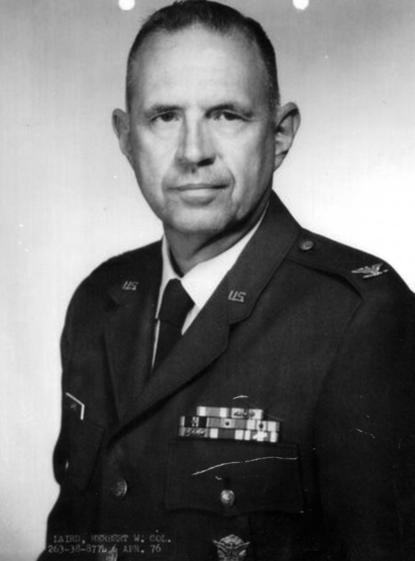 Obituary of Colonel Herbert Walker Laird (USAF, Ret.)