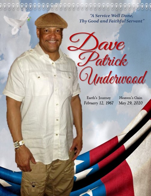 Obituary of Dave Patrick Underwood