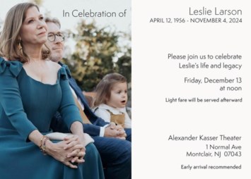 Obituary of Leslie Larson