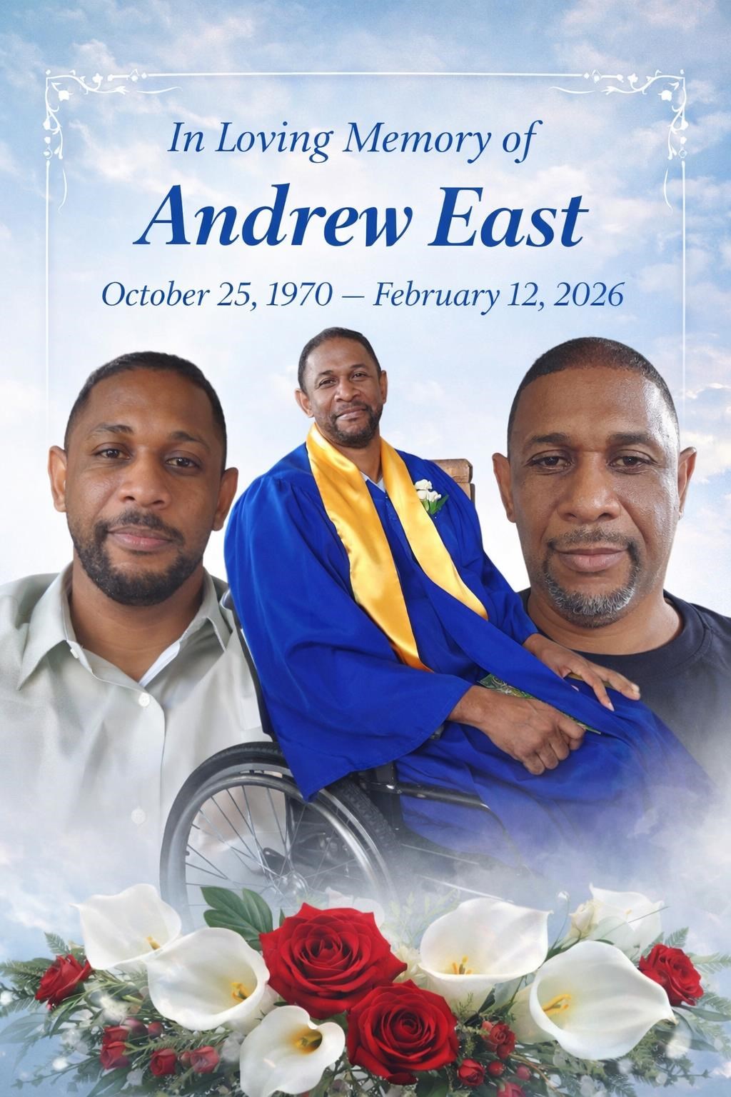 Obituary of Andrew Orlando East