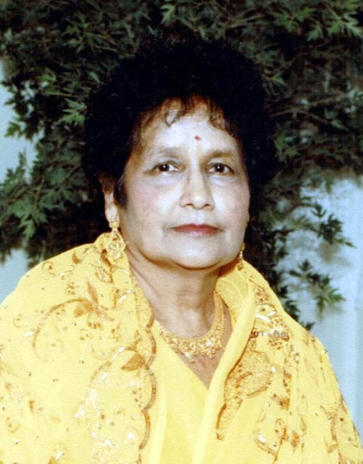 Avis de décès de Mrs. Maharanee Tamashar