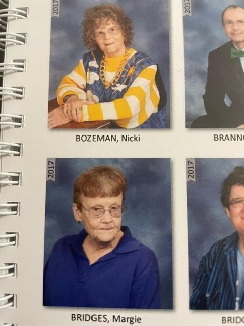 Obituary of Marjorie F Bridges