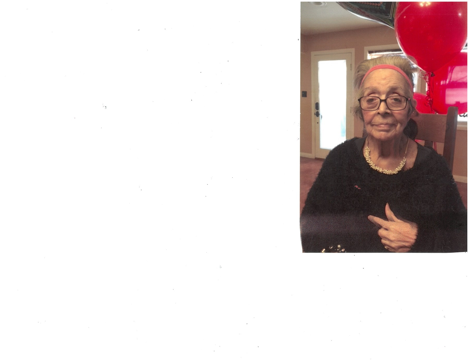 Obituario de Rachel Garcia