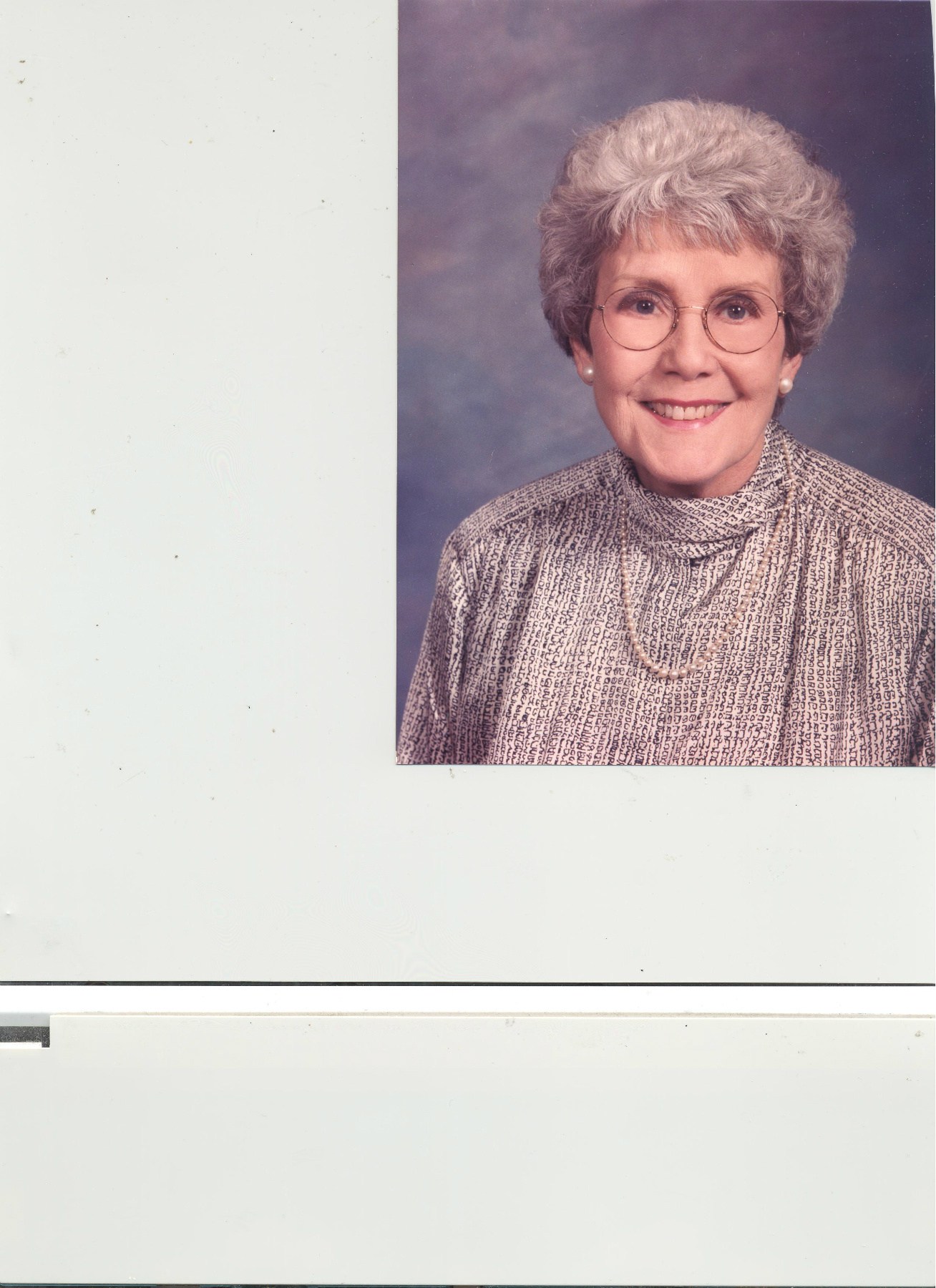 Obituary of Shirley Thompson