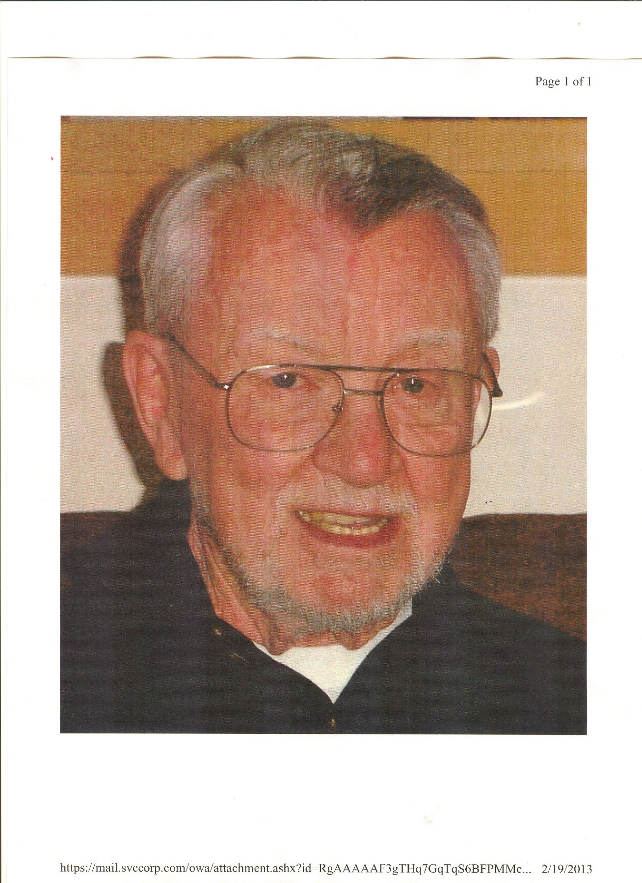 Obituary of John P Browne