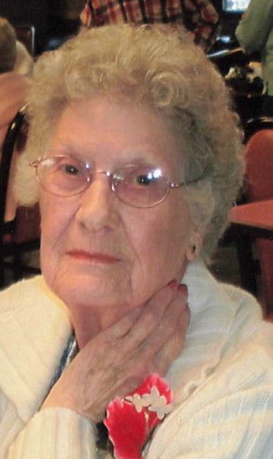 Obituary of Vera Marie Parmenter