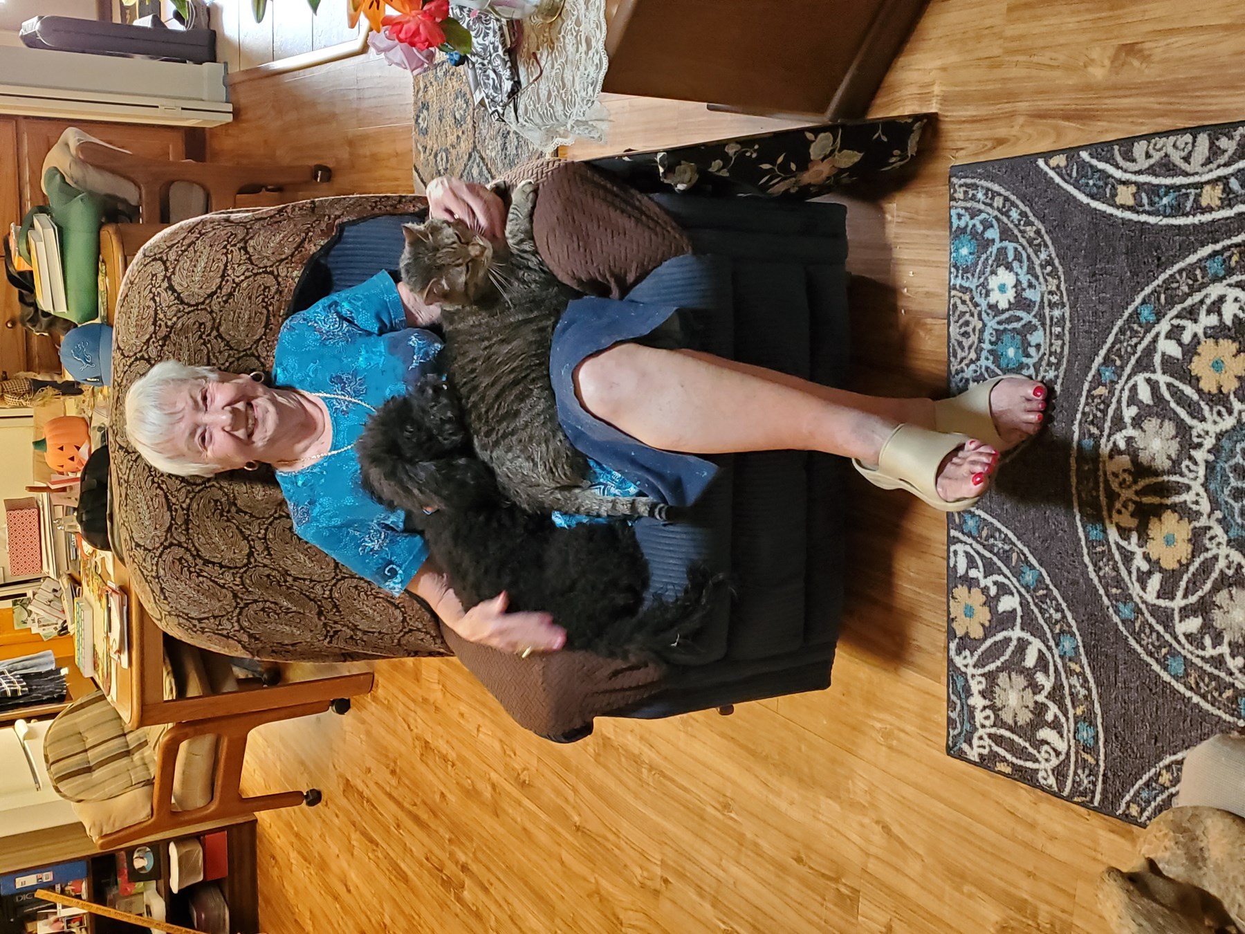 Granny top nylon feet
