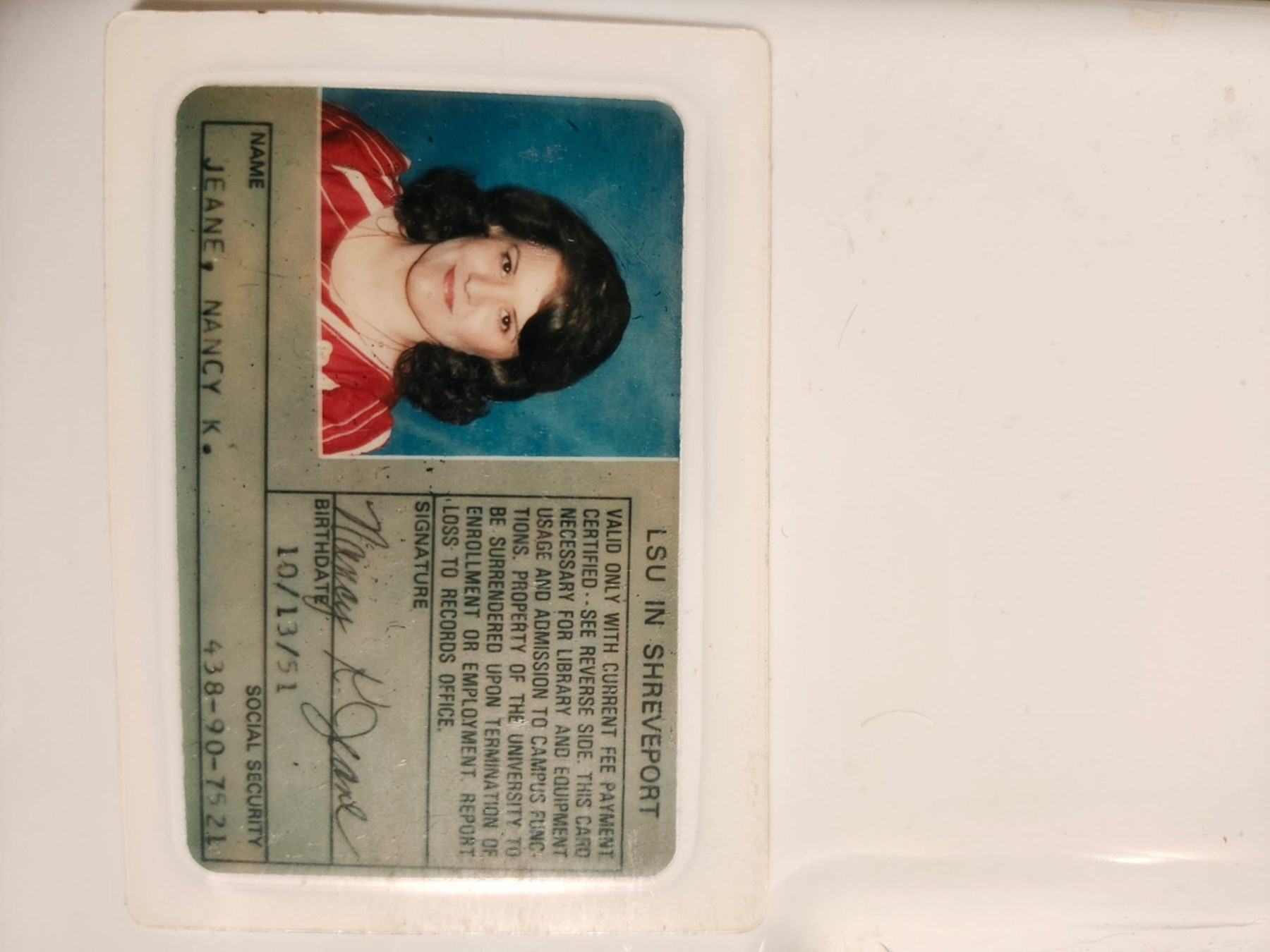 Obituary of Nancy Knight Jeane