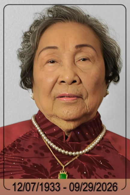 Obituary of Ba Thi DO