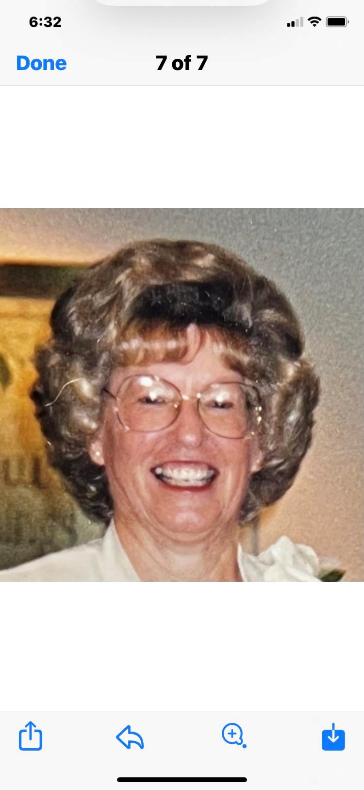 Obituary of Eva Sue Hammons
