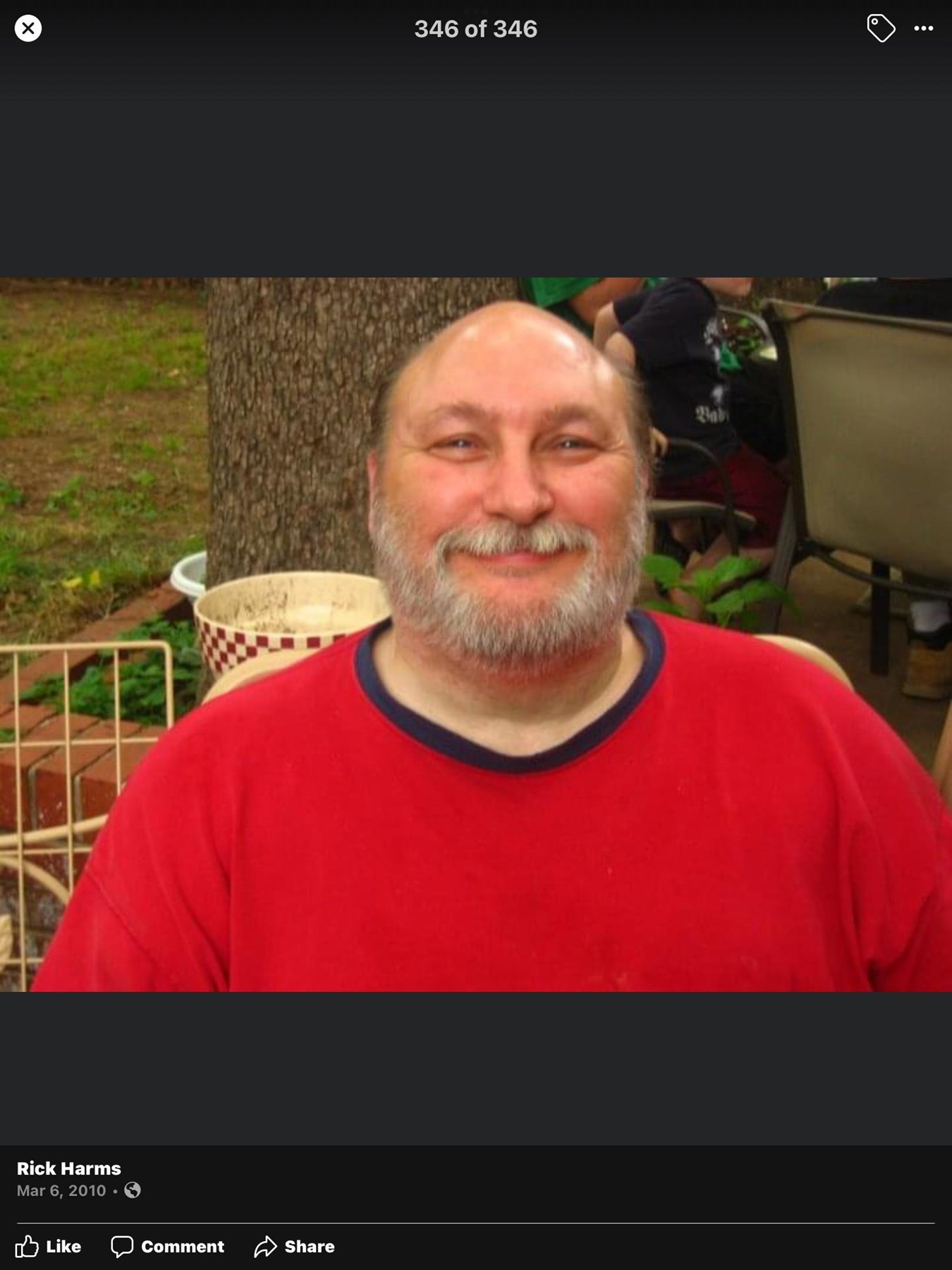 Obituary of Richard Raymond Harms